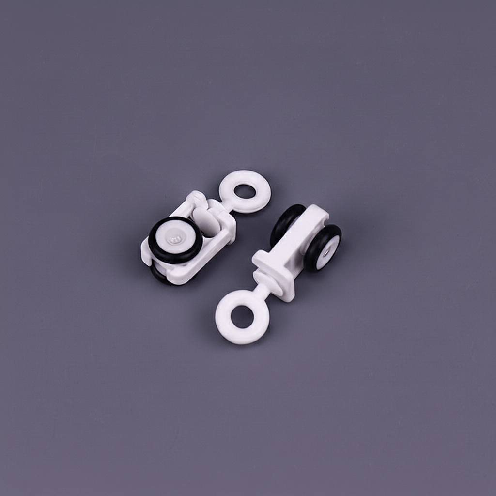 Бегунок с прорезиненными роликами